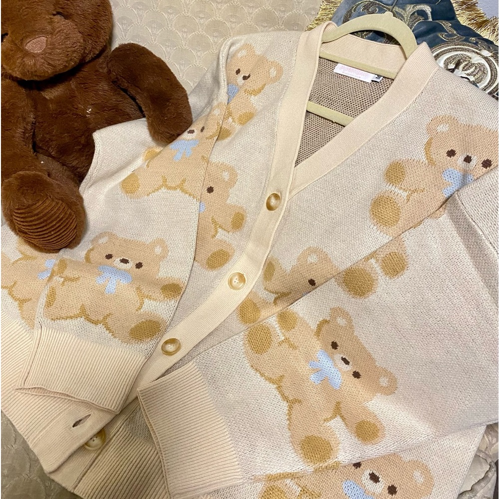 Teddy Bear Cardigan